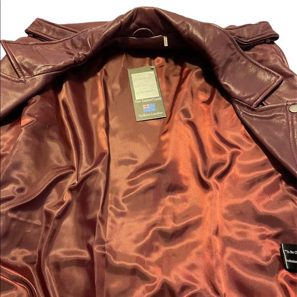 💫HP💫NuBorn Leather NWT - Lady Biker’s Lambskin Vest 3X - Picture 11 of 16